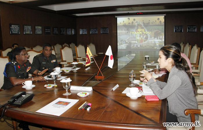 Japanese Researcher Calls at SFHQ – Jaffna