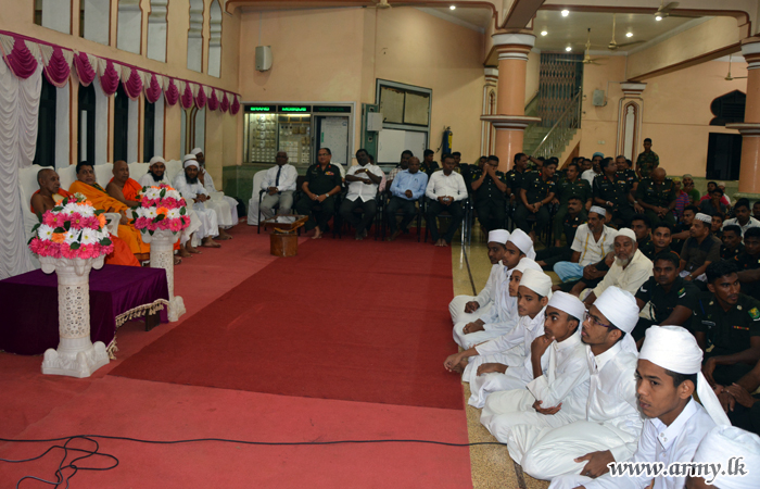 SFHQ-Wanni Supports Jumma Prayer Session in Vavuniya 