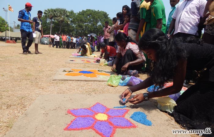 Troops Serving Kilinochchi Area Join with Civilians to Mark New Year Festival 