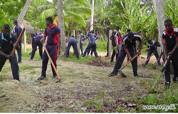 A Shramadana Clean Kovil Premises 