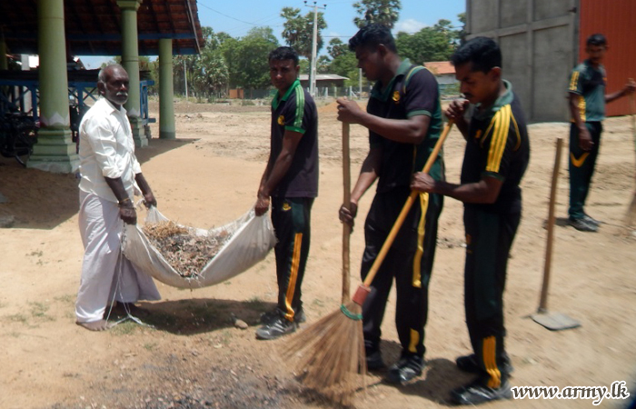 'Kovil' Premises Cleaned