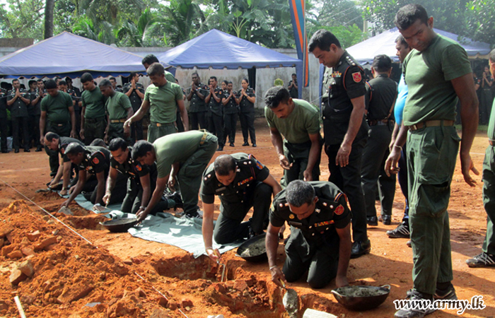 Cornerstone for the New SLAGSC HQ Building Laid