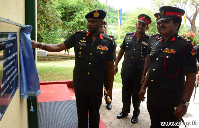 Army School of Logistics in Trincomalee Gets New Wings 