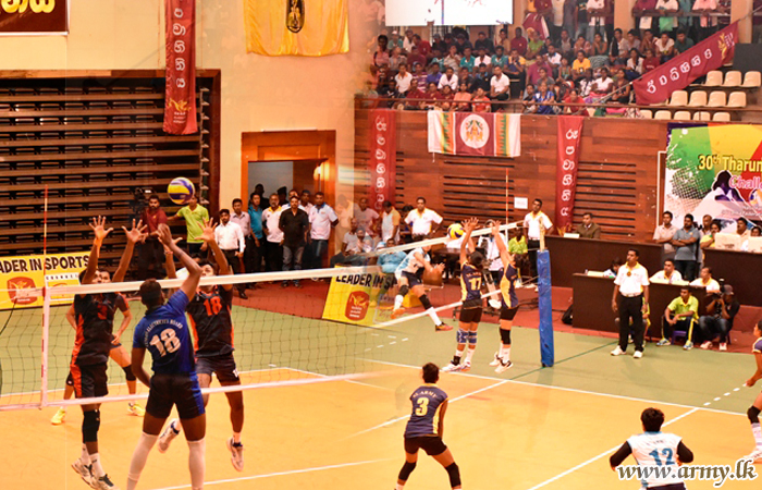 Army Men’s & Women’s Teams Clinch Youth Services Rupavahini Volleyball Championship - 2016
