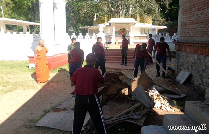  18 GW Troops Conduct “Shramadana” Campaign