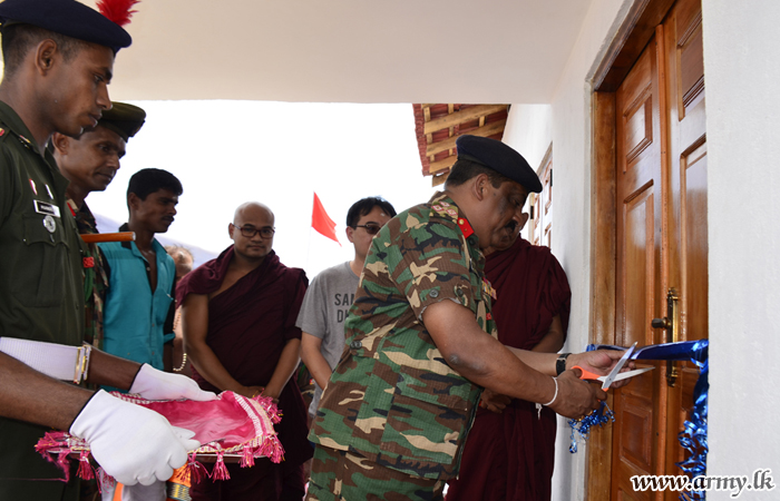 Army Constructs New House in Maruthankerny for a Needy Family 