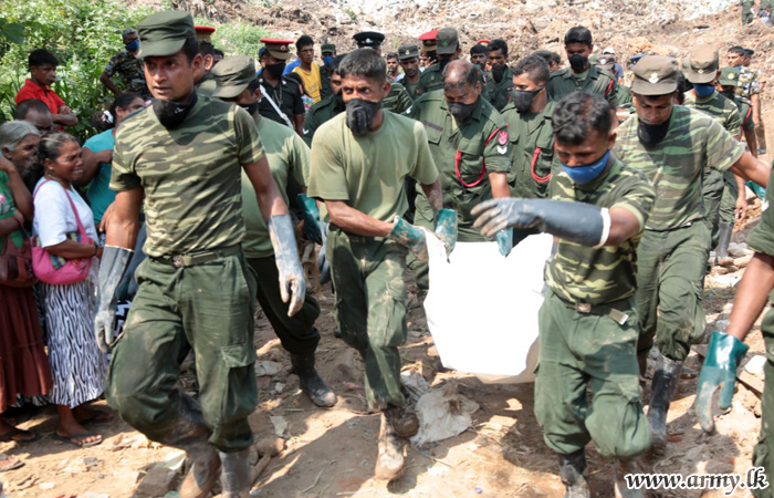 Multitasking Army Troops at Meetotamulla Busy Providing Relief, Medical & Alternative Facilities 