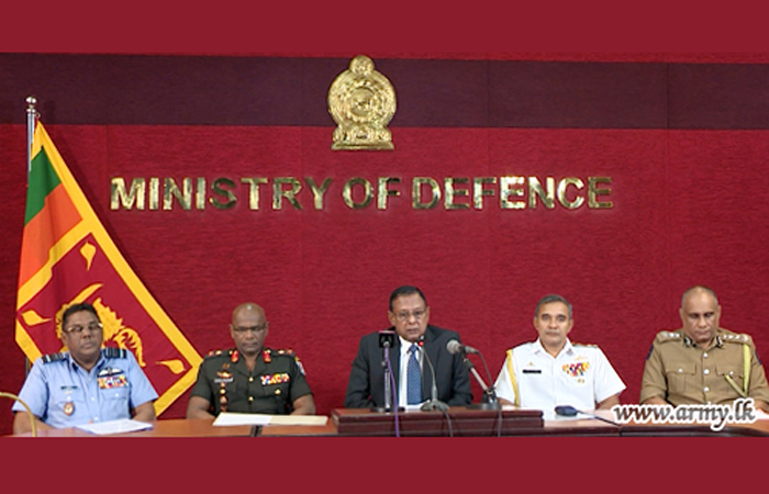 Secy Defence, Tri-Service & Police Chiefs Assure Full Security to All