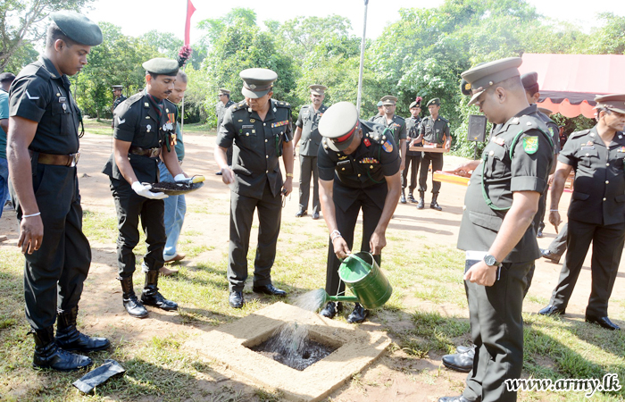 ‘වන රෝපා’ වැඩසටහන සඳහා යාන්ත්‍රික පාබල රෙජිමේන්තු මූලස්ථානයේ භට පිරිස්හි සහාය