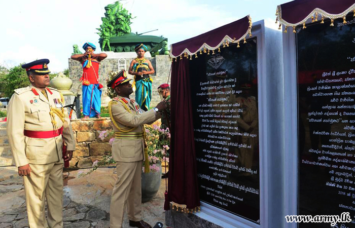 MIR Immortalizes Its War Heroes Erecting a Monument  