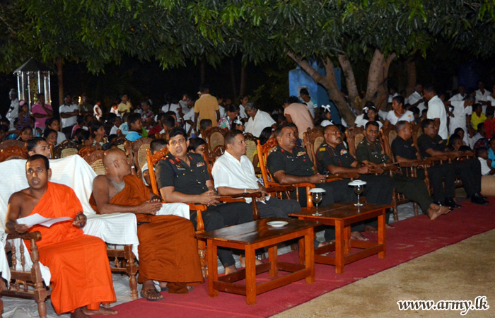 Monks Confer Appreciative Title on Eastern Commander  