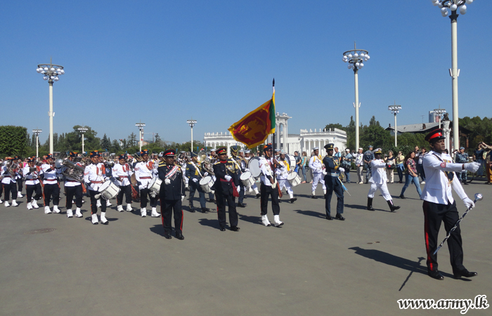 Russian 'Spasskaya Tower' Military Band Festival Rates Sri Lankan Contingent for Fourth Place