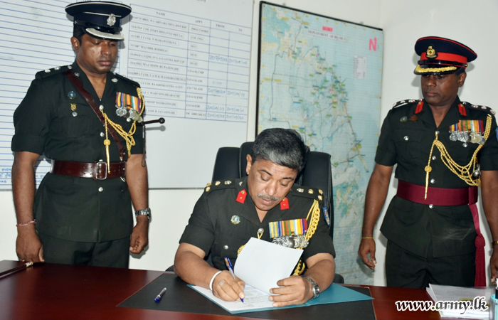 New Mullaittivu FMA Commander Assumes Duties