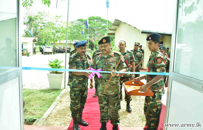 New Constructions at 121 Brigade Vested in Soldiers