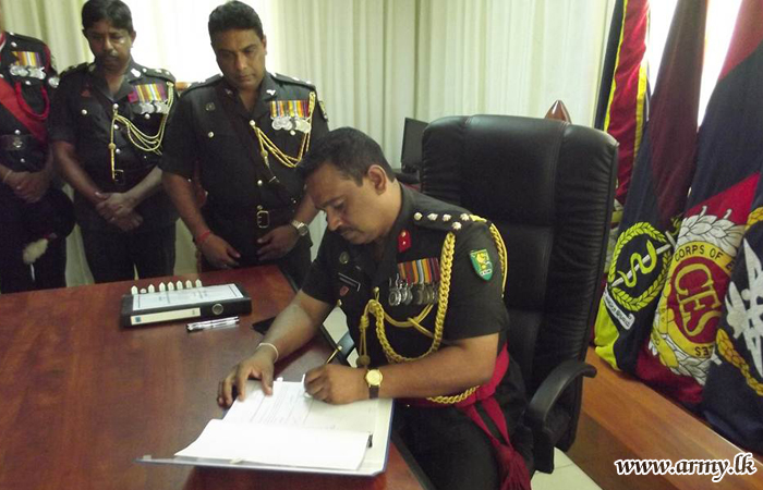 New Forward Maintenance Commander-North Central Assumes Duties