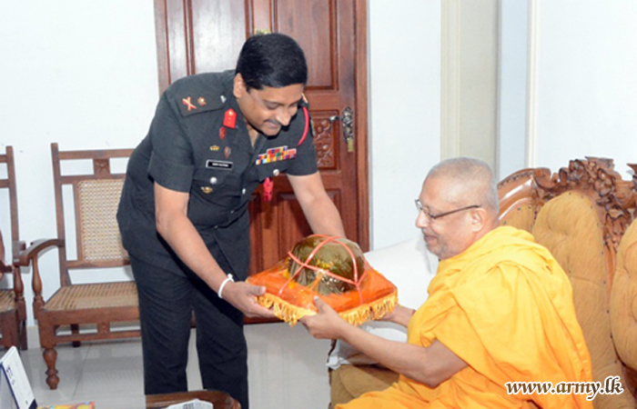 New Wanni Commander Gets Blessings 