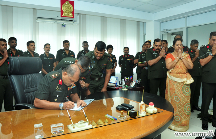 New DGFM Assumes Duties