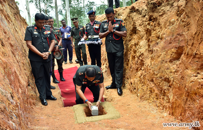 Construction of a New Holiday Bungalow for SLLI Officers Begins