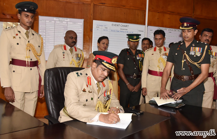 New Volunteer Force Commandant Takes Over Office