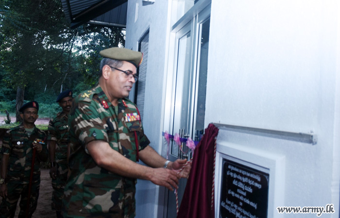 Ration Section Building at Mullaittivu Army Base Hospital & New Kitchen in SF HQ - MLT Opened 