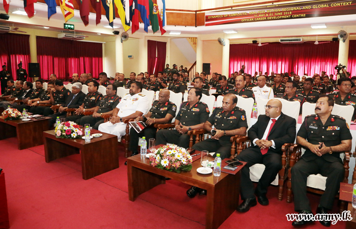 இராணுவ அதிகாரி தொழில் வளர்ச்சி மையத்தில் கருத்தரங்குகள்