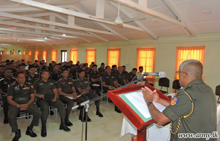 Army Troops Educate on Standing Orders
