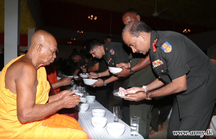 Offer of Alms to Monks Culminates Anniversary Religious Ceremonies  