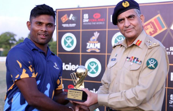 Army Cricketers Clean Sweep their Pakistan Counterparts  