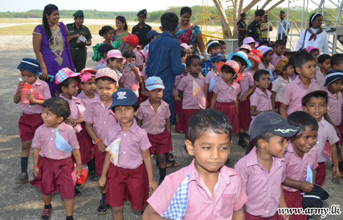 SFHQ-J Facilitates Convent Visitors to Palaly Airport    