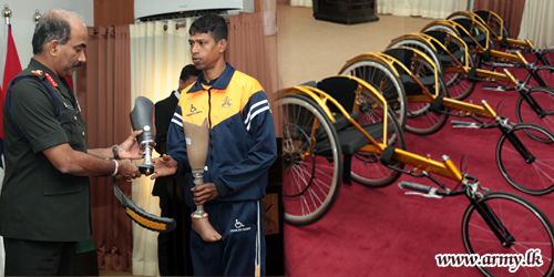 Army Para Athletes Given Most Modern Incentives 