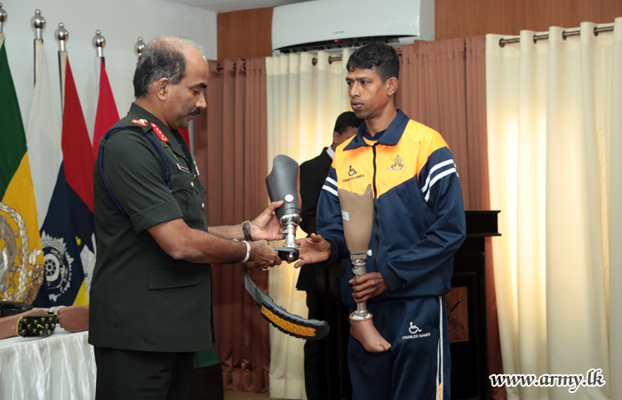 Army Para Athletes Given Most Modern Incentives 