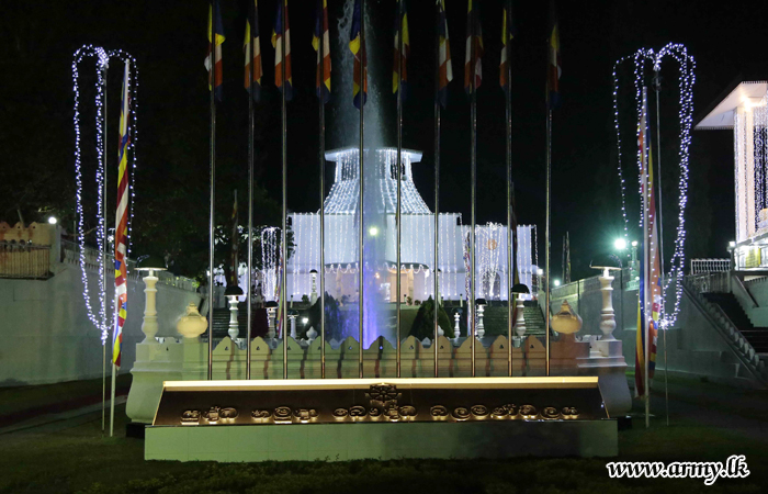 Final Religious Segment at Panagoda Bodhirajaramaya Invokes Blessings  