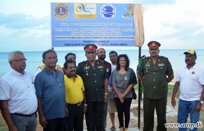 SFHQ-J Troops Assist to Conserve Jaffna Coastal Belt 