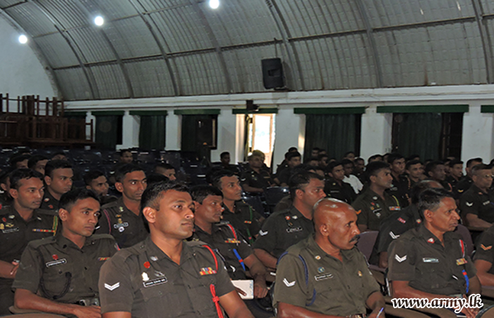 Troops Learn More About Drugs & Its Prevention  