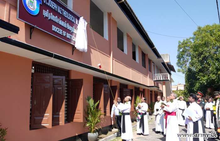 231 Brigade-Refurbished Theological Institute Re-opened 