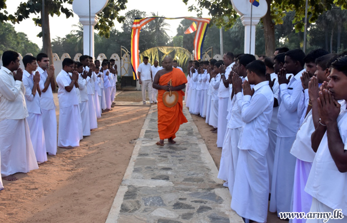 Mullaittivu Troops Attend Religious Programmes 