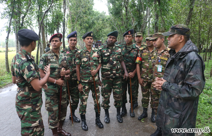 Sri Lanka Army’s RSMs in Bangladesh for Interaction Warmly Welcomed