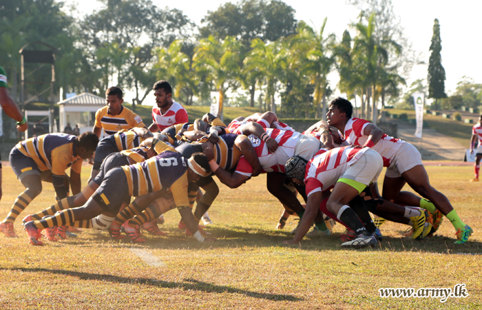 Army Ruggerites Defeat CH & FC