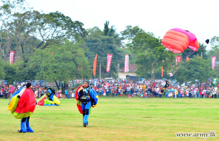 ජාතික කාන්තා දිනයට සමගාමීව පොළොන්නරුවේ දී කාන්තා සෙබළියන් සිය කුසලතාවයන් පිළිබිඹු කරයි