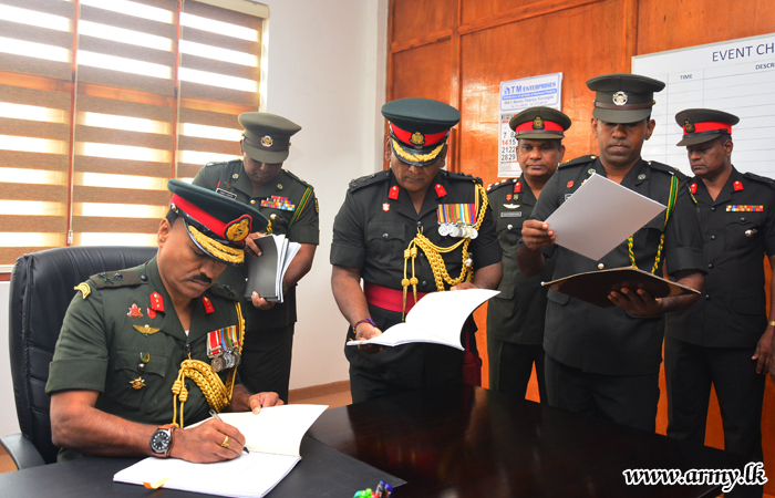 Newly-Appointed Volunteer Force Commandant Assumes Duties