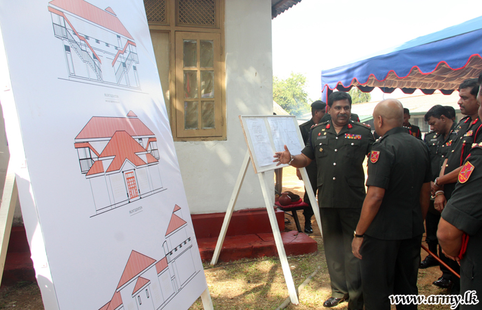 Foundation Stone-laying for New Two-Storied Provost Detachment at SFHQ-West Held 