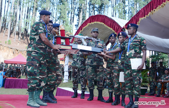 GW Secures Championship in Inter Regiment Practical Rifle Meet 