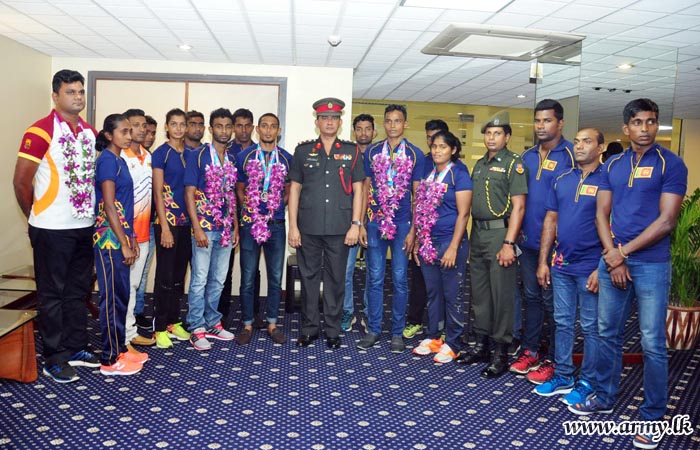 Army Silver Medalists Welcomed Home