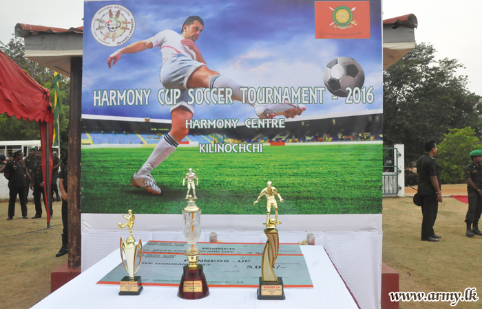 Civil & Army Teams Play in ‘Harmony Soccer Tournament’