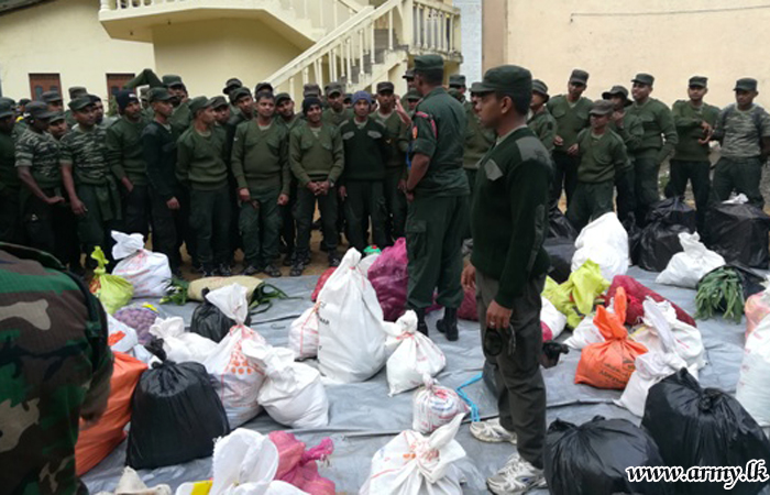 Central Troops Rid Sri Pāda of Pollutants, Left by Pilgrims