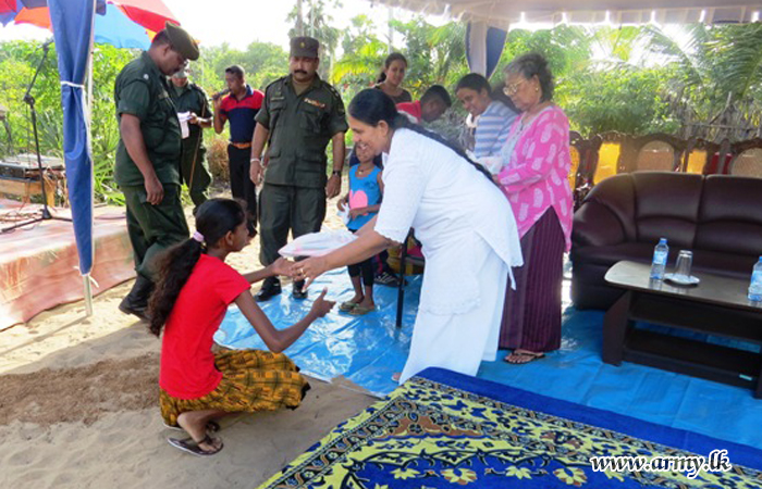 Dry Rations & School Accessories Gifted to Commemorate Late Officer 