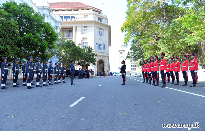 SLCMP Troops Take Over Ceremonial Duties 