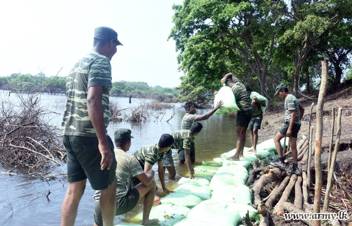 59 & 64 Division Troops Act Swiftly & Avert Major Flood Catastrophes