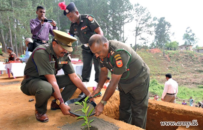 පරිසරය හා ජල පෝෂක ප්‍රදේශ සංරක්ෂණයට මධ්‍යම භට පිරිස් දායක වේ