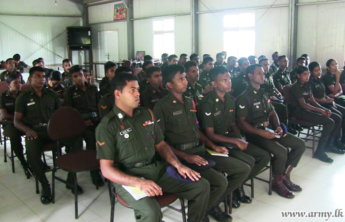 One More Wednesday Training Programme Held at SFHQ-MLT